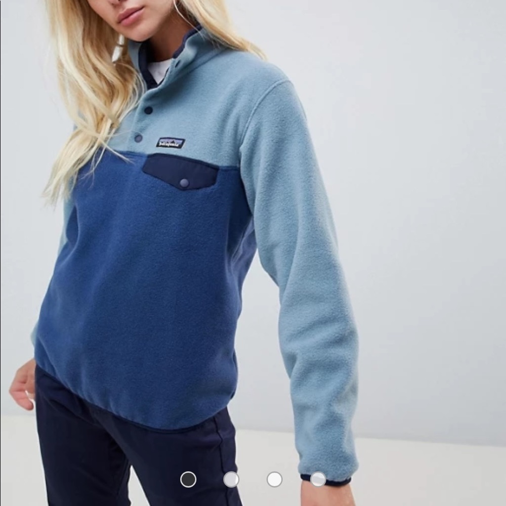 Patagonia Synchilla Fleece Snap-T Blue XS